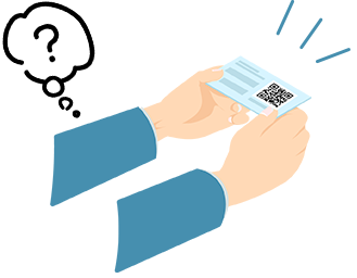 口コミカード配布時のセリフ例